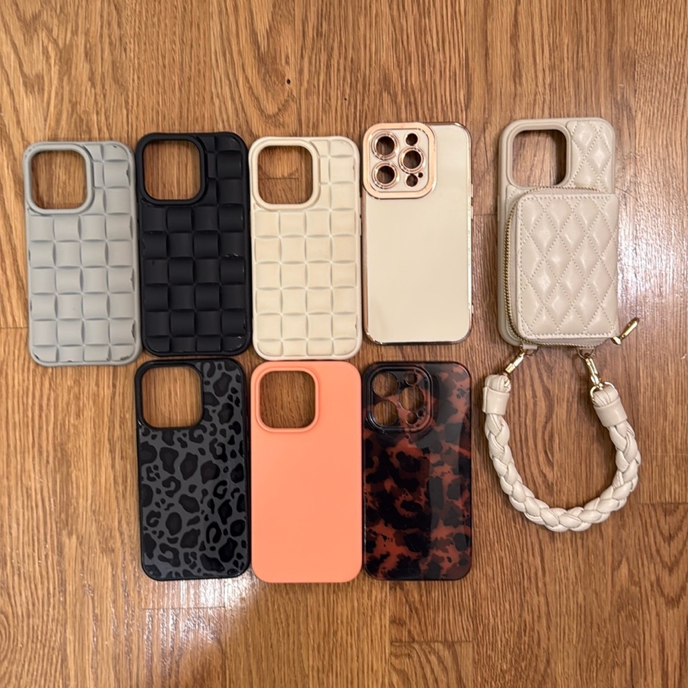 iPhone 14 Pro phone cases lot of 8